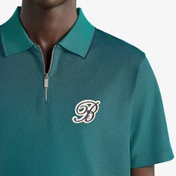 Berluti Active Polo Piqu&eacute; Changeant Zipp&eacute; | Polos & T-shirts
