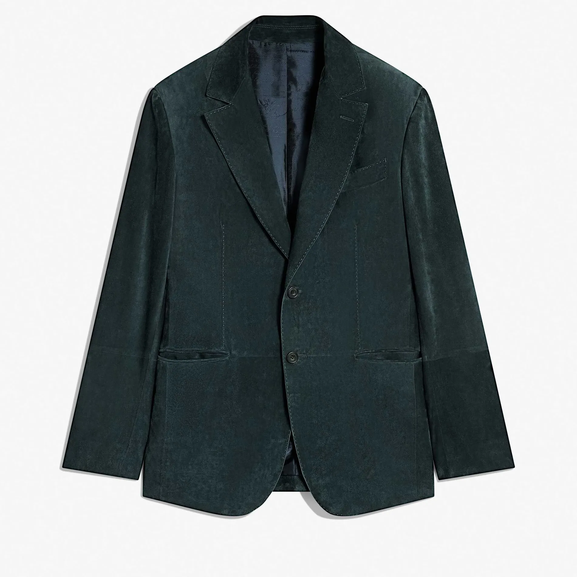 Berluti Blazer En Suède | Cuir