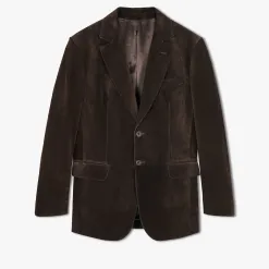Berluti Blazer En Suède | Cuir | Vestes & Costumes