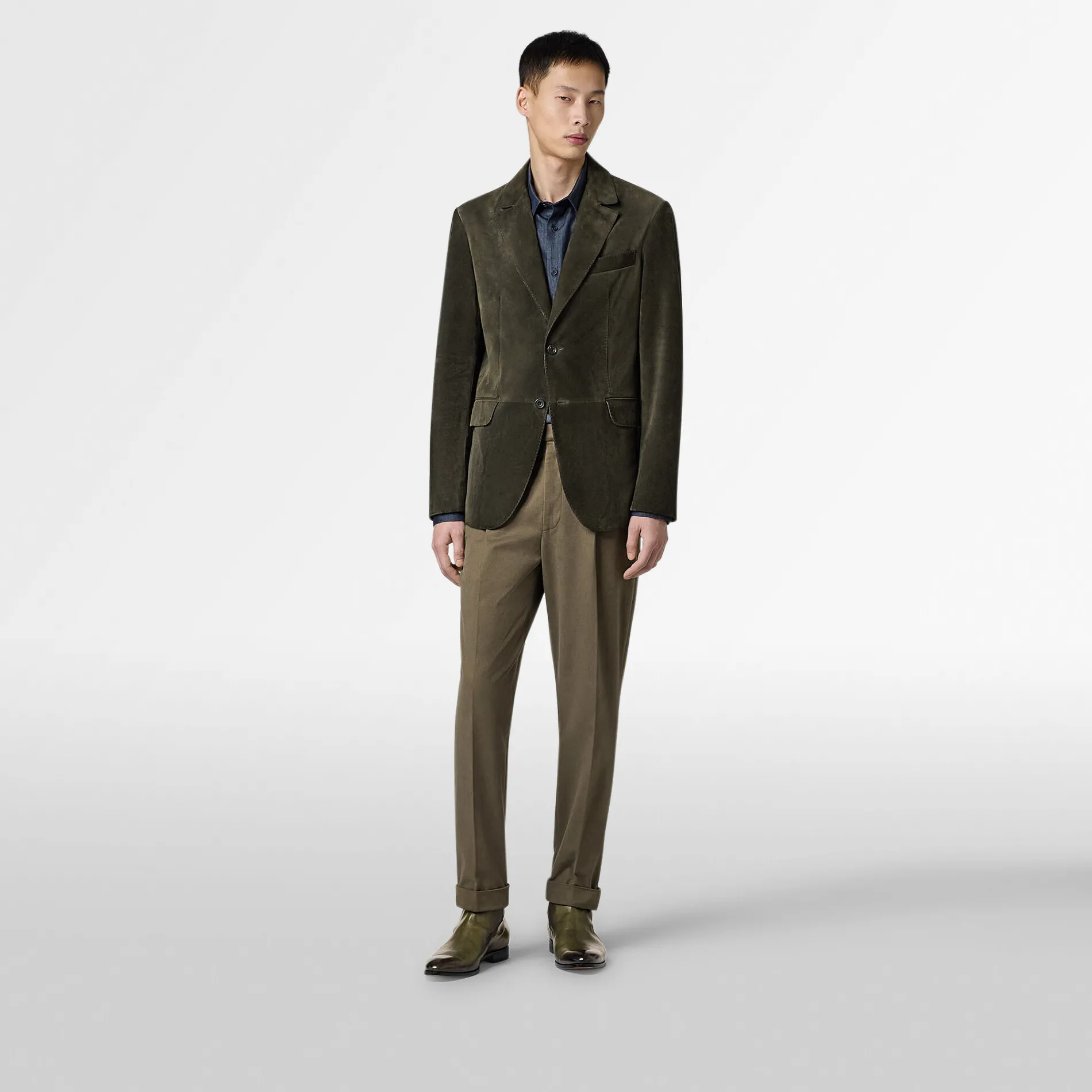 Berluti Blazer en Suède | Cuir