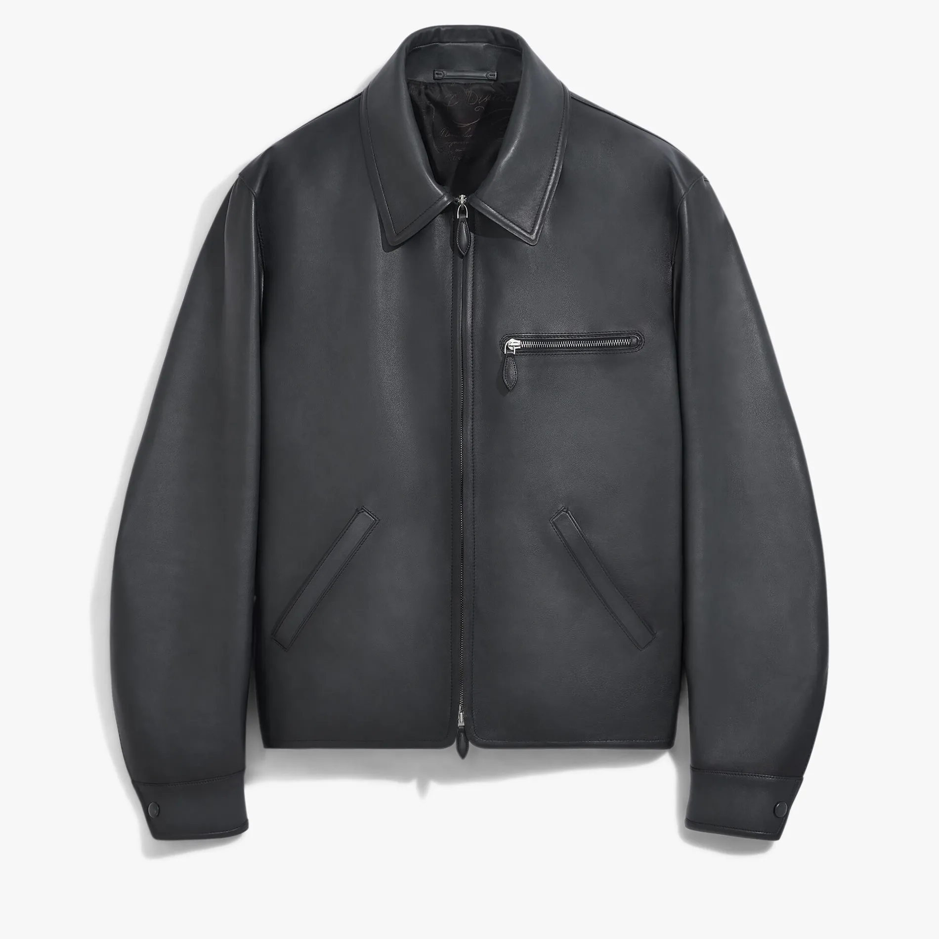 Berluti Blouson 1 Jour en Cuir Patiné | Cuir