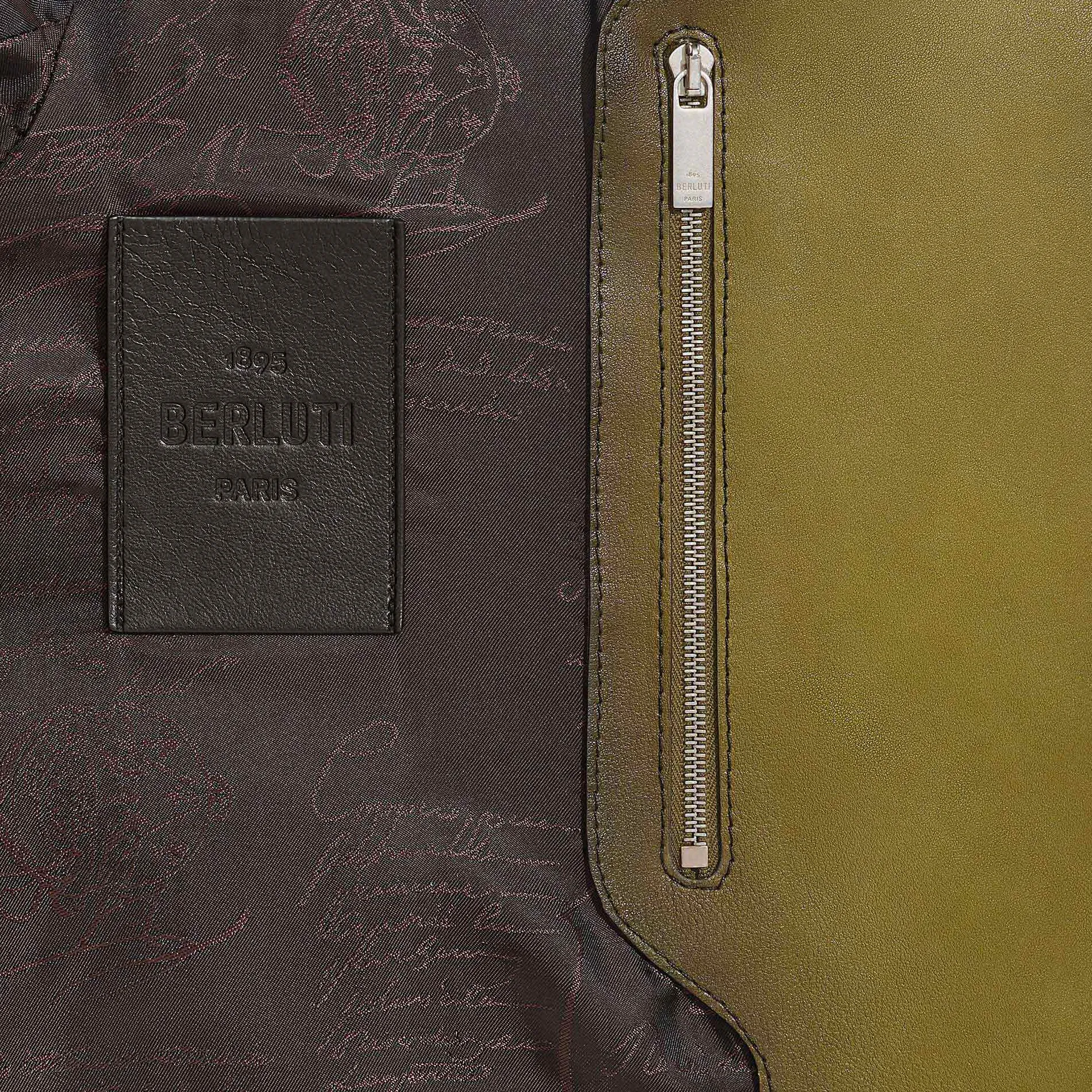 Berluti Blouson 1 Jour en Cuir Patiné | Cuir