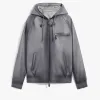 Berluti Blouson &agrave; Capuche En Cuir Patin&eacute; | Cuir