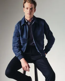 Berluti Blouson d'Aviateur en Su&egrave;de | Cuir