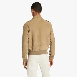Berluti Blouson d’Aviateur En Veau Velours | Cuir
