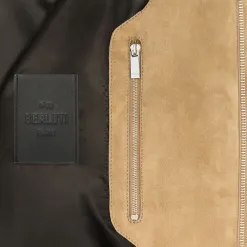 Berluti Blouson d’Aviateur En Veau Velours | Cuir