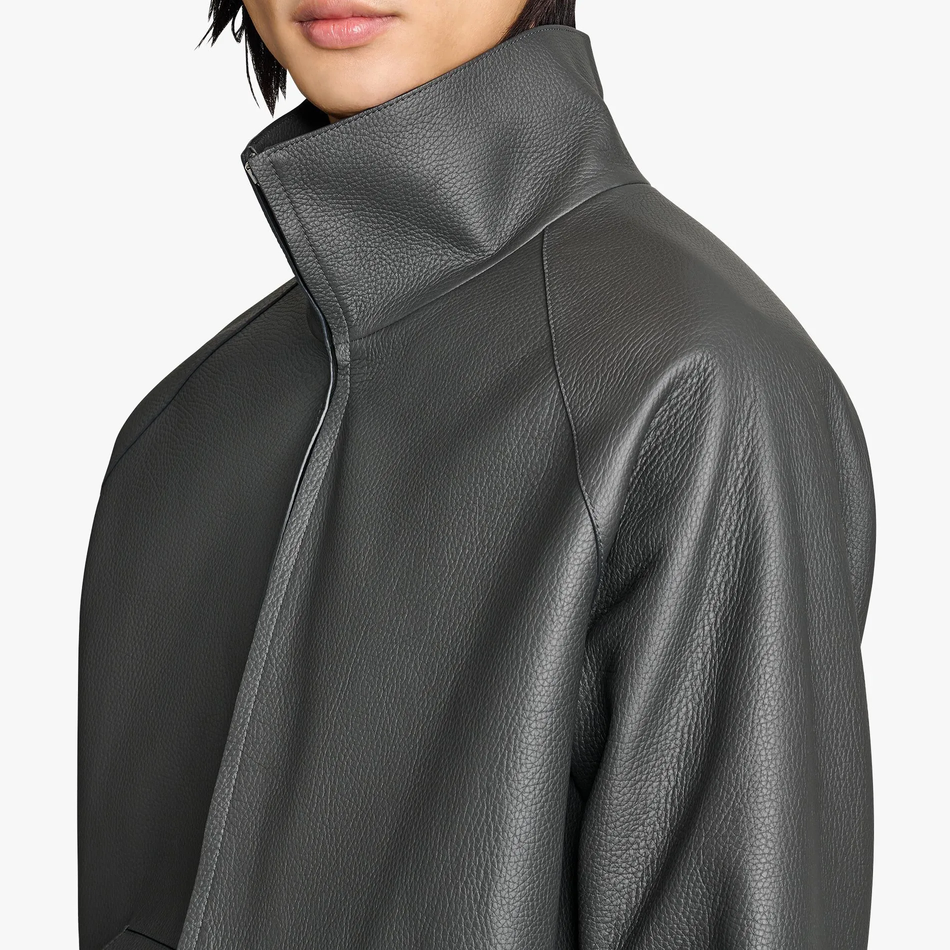 Berluti Blouson En Cerf | Cuir