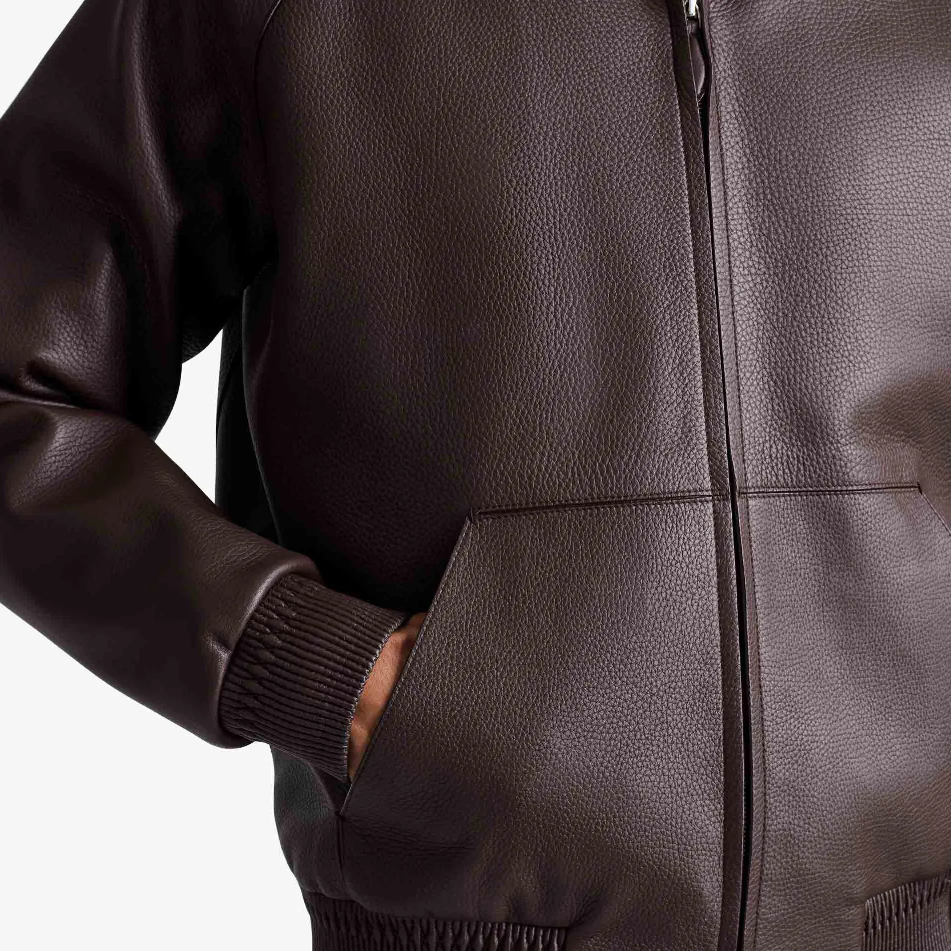 Berluti Blouson En Cerf | Cuir