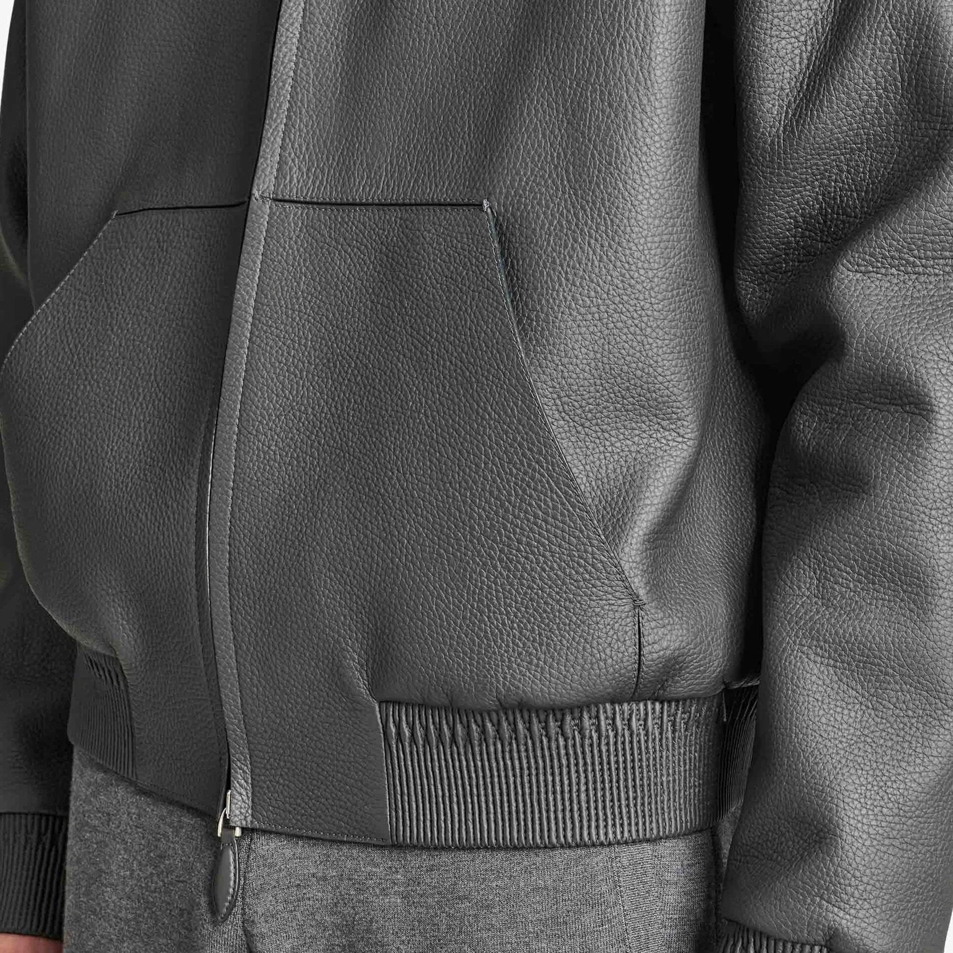 Berluti Blouson En Cerf | Cuir