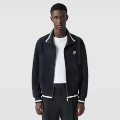 Berluti Blouson En Cuir Perforé | Cuir