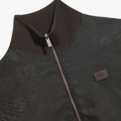 Berluti Blouson R&eacute;versible en Laine & Nylon Scritto | Maille & Sweatshirts