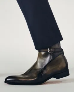 Berluti Bottine B Volute En Cuir | Bottines