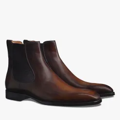 Berluti Bottine Caract&egrave;re Capri En Cuir | Bottines