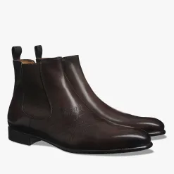 Berluti Bottine Cursive Galet En Cuir Scritto | Bottines
