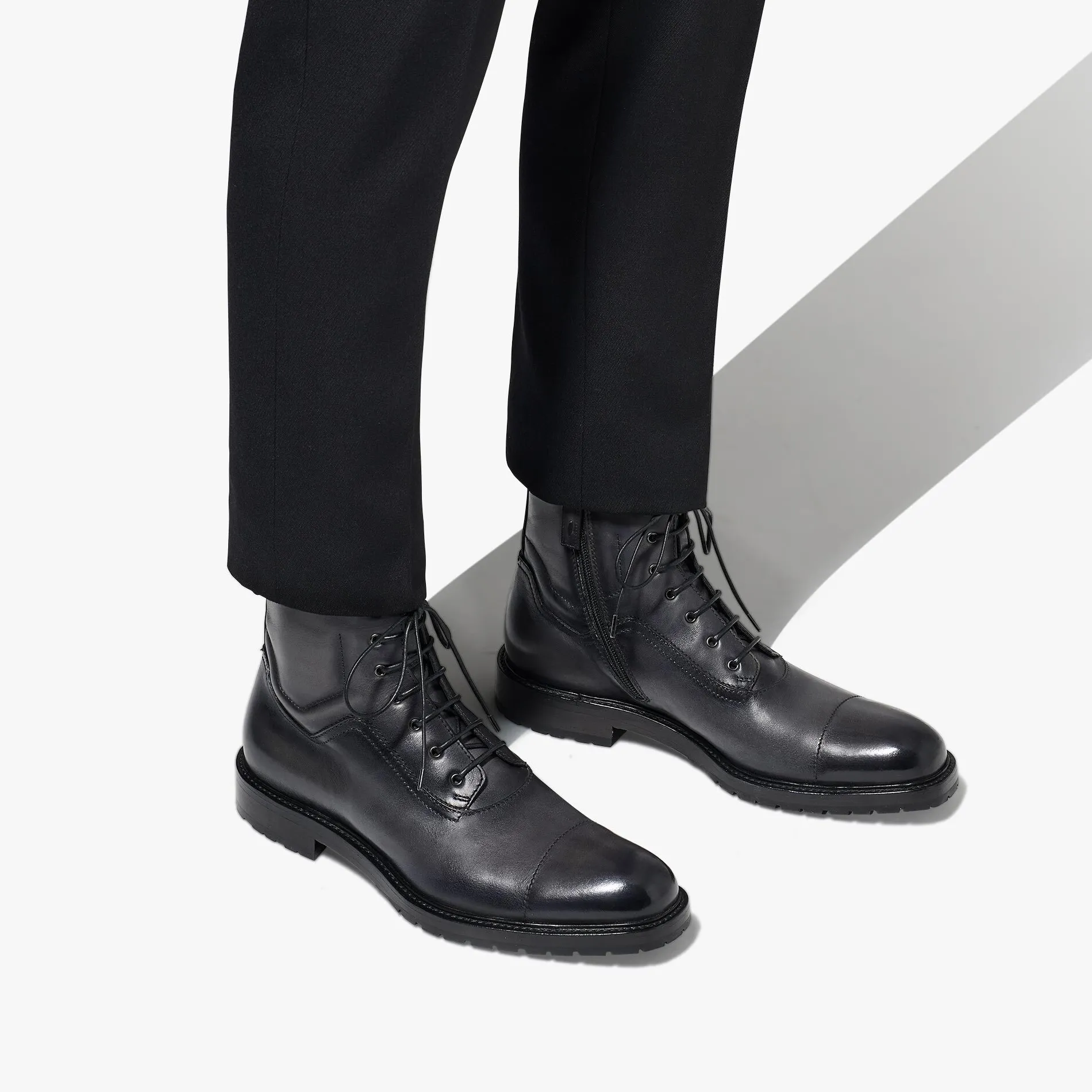 Berluti Bottine Profil En Cuir | Bottines