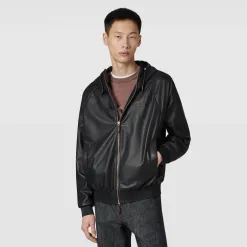 Berluti B-Way en Cuir Léger | Cuir
