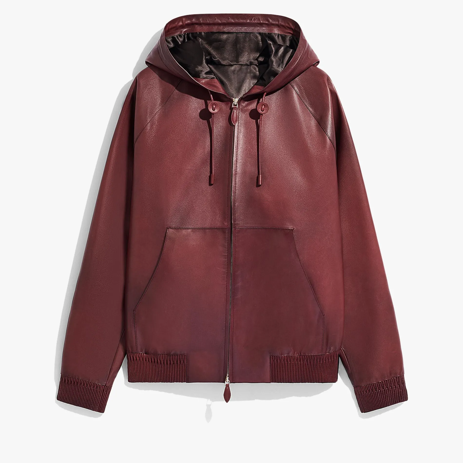 Berluti B-Way En Cuir Patiné | Cuir