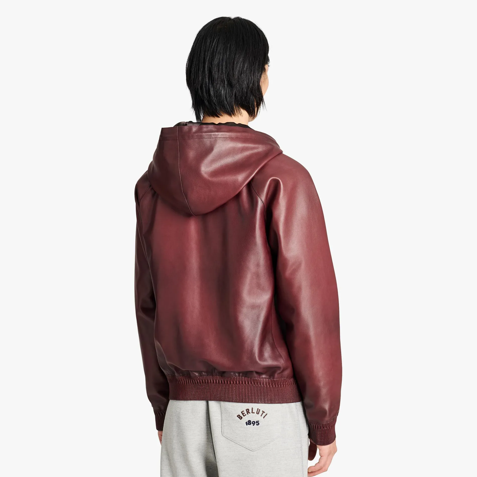 Berluti B-Way En Cuir Patin&eacute; | Cuir