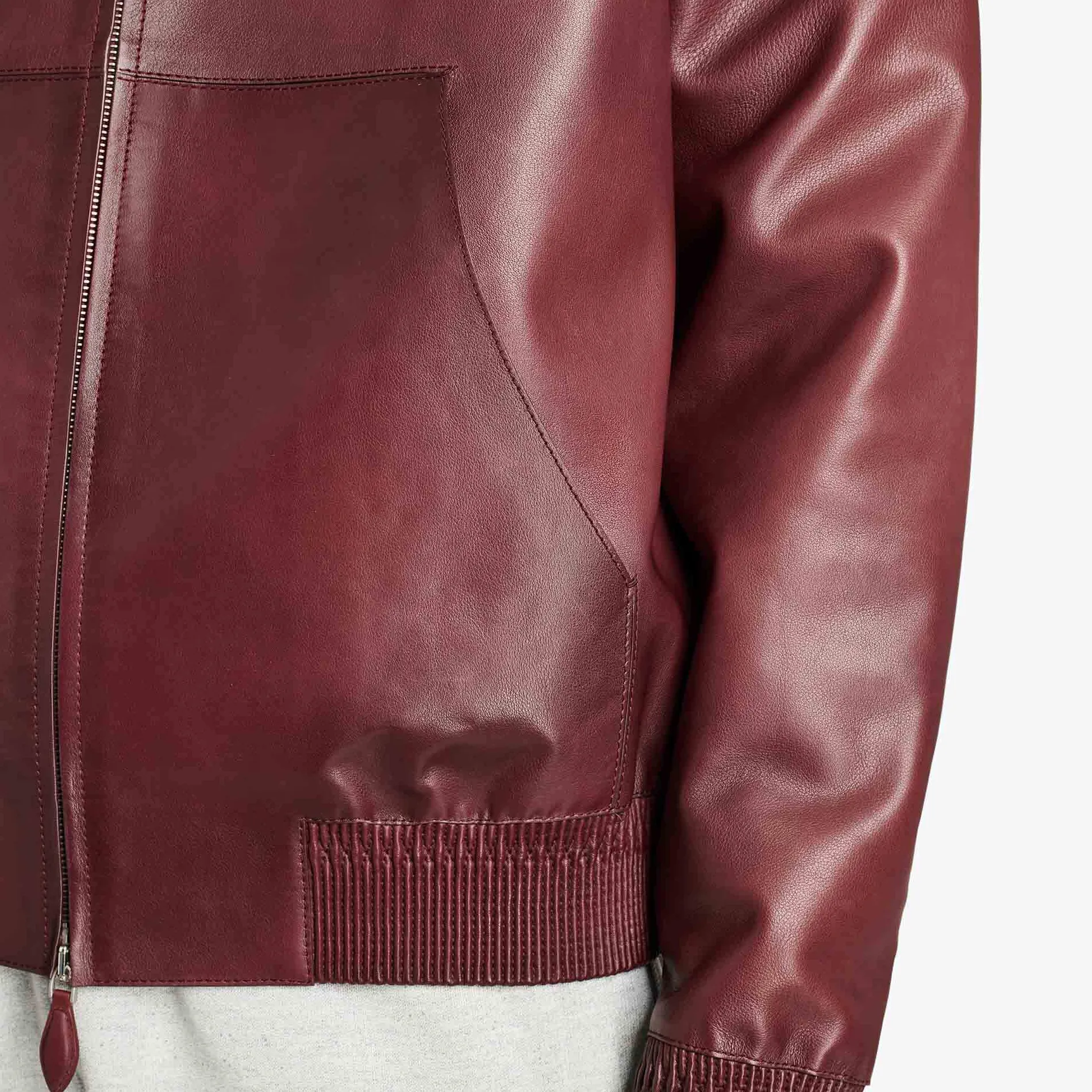 Berluti B-Way En Cuir Patin&eacute; | Cuir