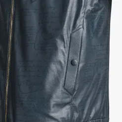 Berluti B-Way En Imprimé Scritto | Cuir