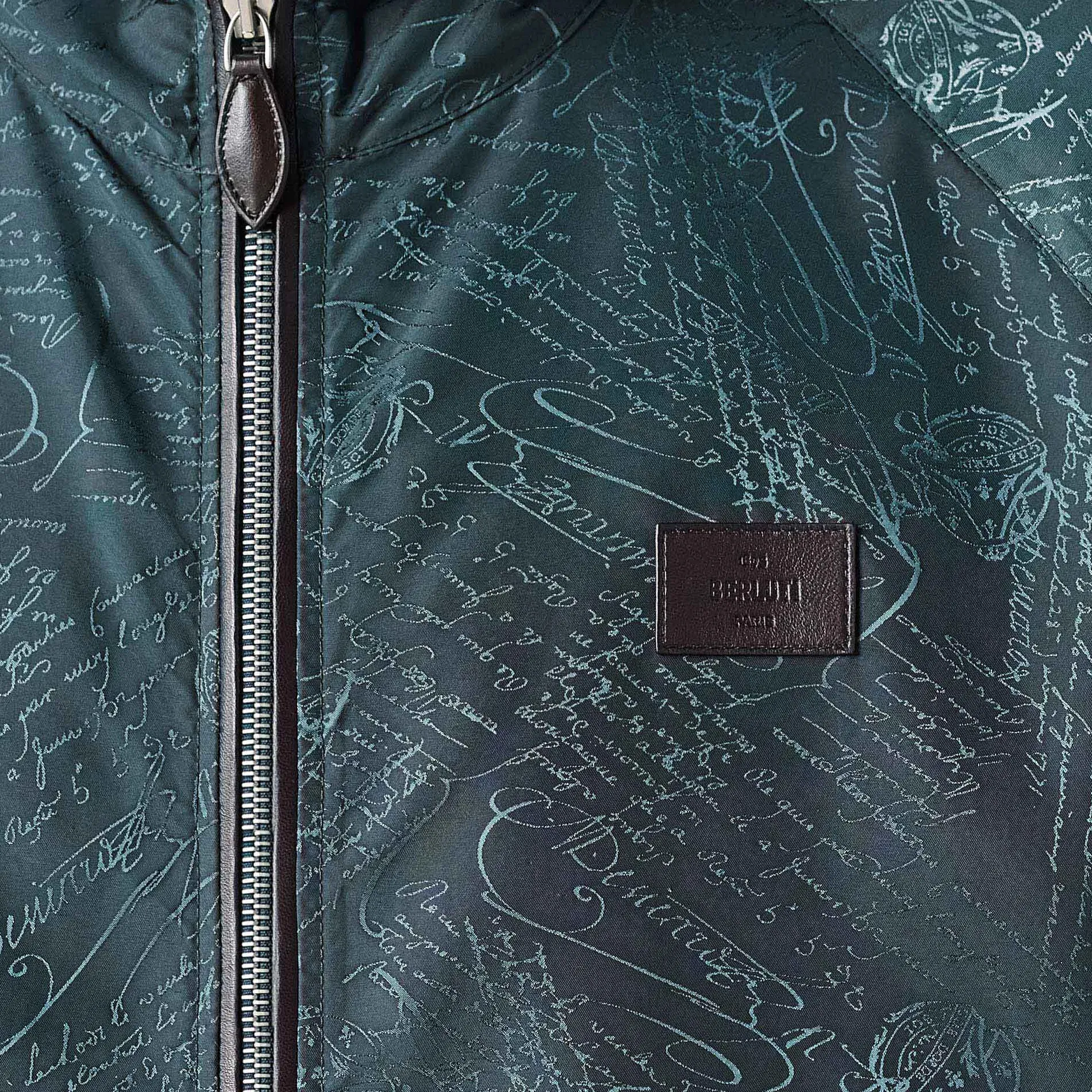 Berluti B-Way en Nylon Scritto | Manteaux & Blousons