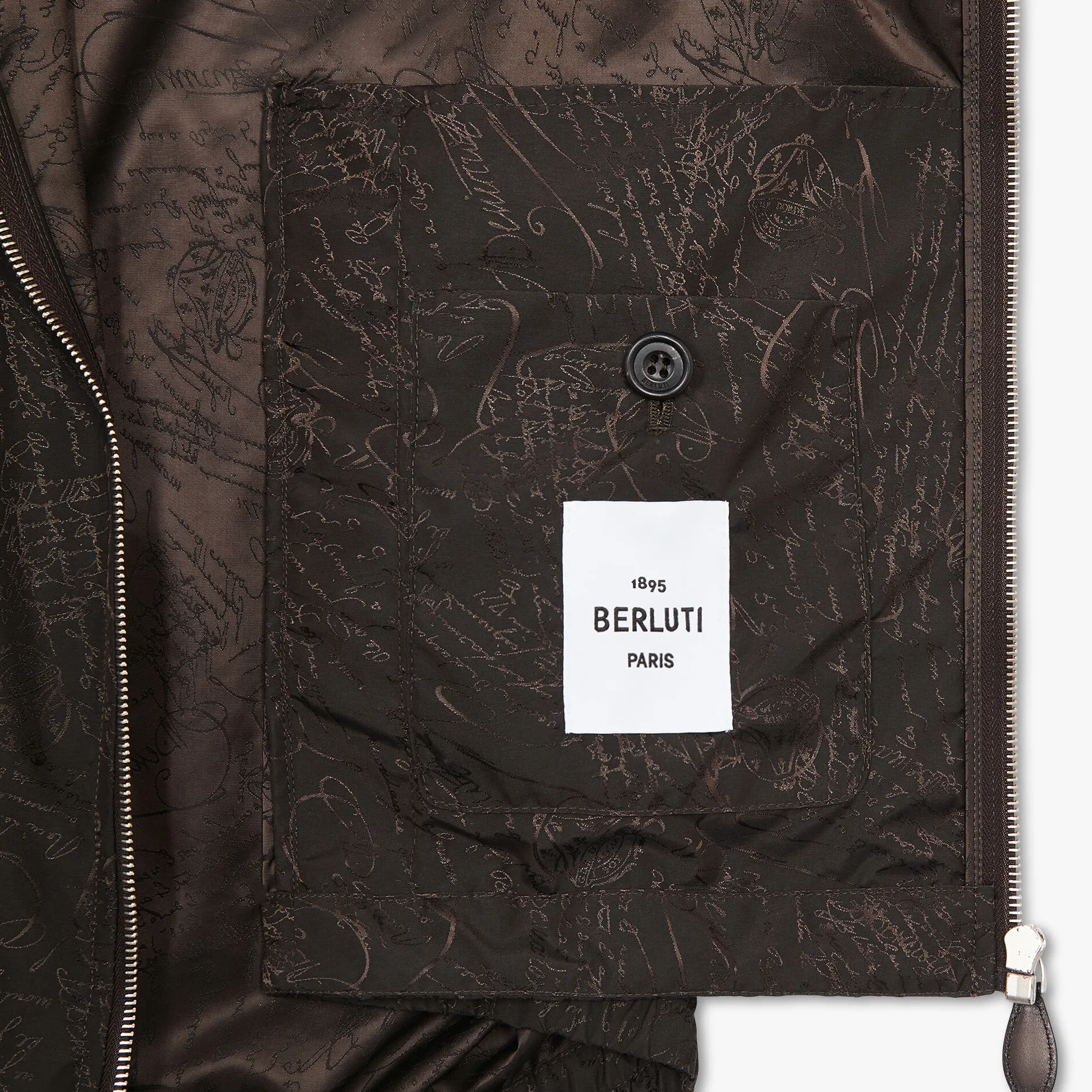 Berluti B-Way en Nylon Scritto | Manteaux & Blousons