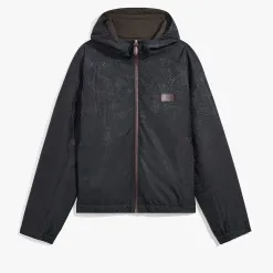 Berluti B-Way En Nylon Scritto Ouatiné | Manteaux & Blousons