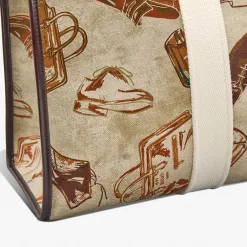 Berluti Cabas Open Tote XL En Tissu Imprim&eacute; | Cabas