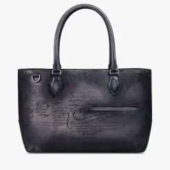 Berluti Cabas Toujours Mini Neo En Cuir Scritto | Cabas