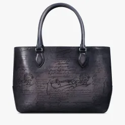 Berluti Cabas Toujours Mini Neo En Cuir Scritto | Cabas