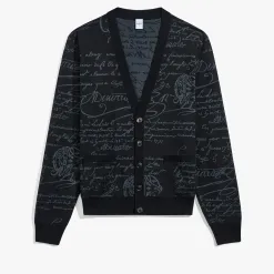 Berluti Cardigan Scritto En Laine | Maille & Sweatshirts