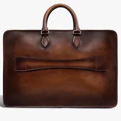 Berluti Cartable 3 Nuits En Cuir | Cartables | Sacs De Voyage