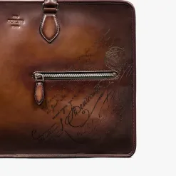 Berluti Cartable 3 Nuits En Cuir | Cartables | Sacs De Voyage