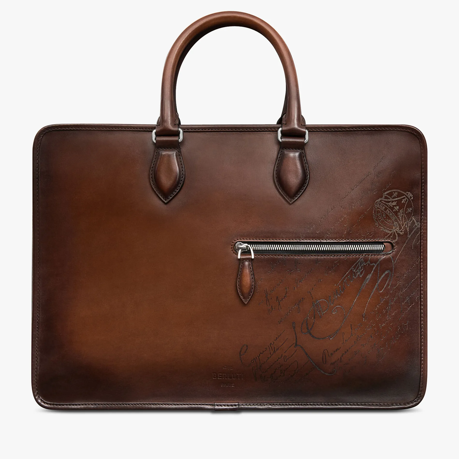 Berluti Cartable Deux Jours En Cuir Scritto | Cartables