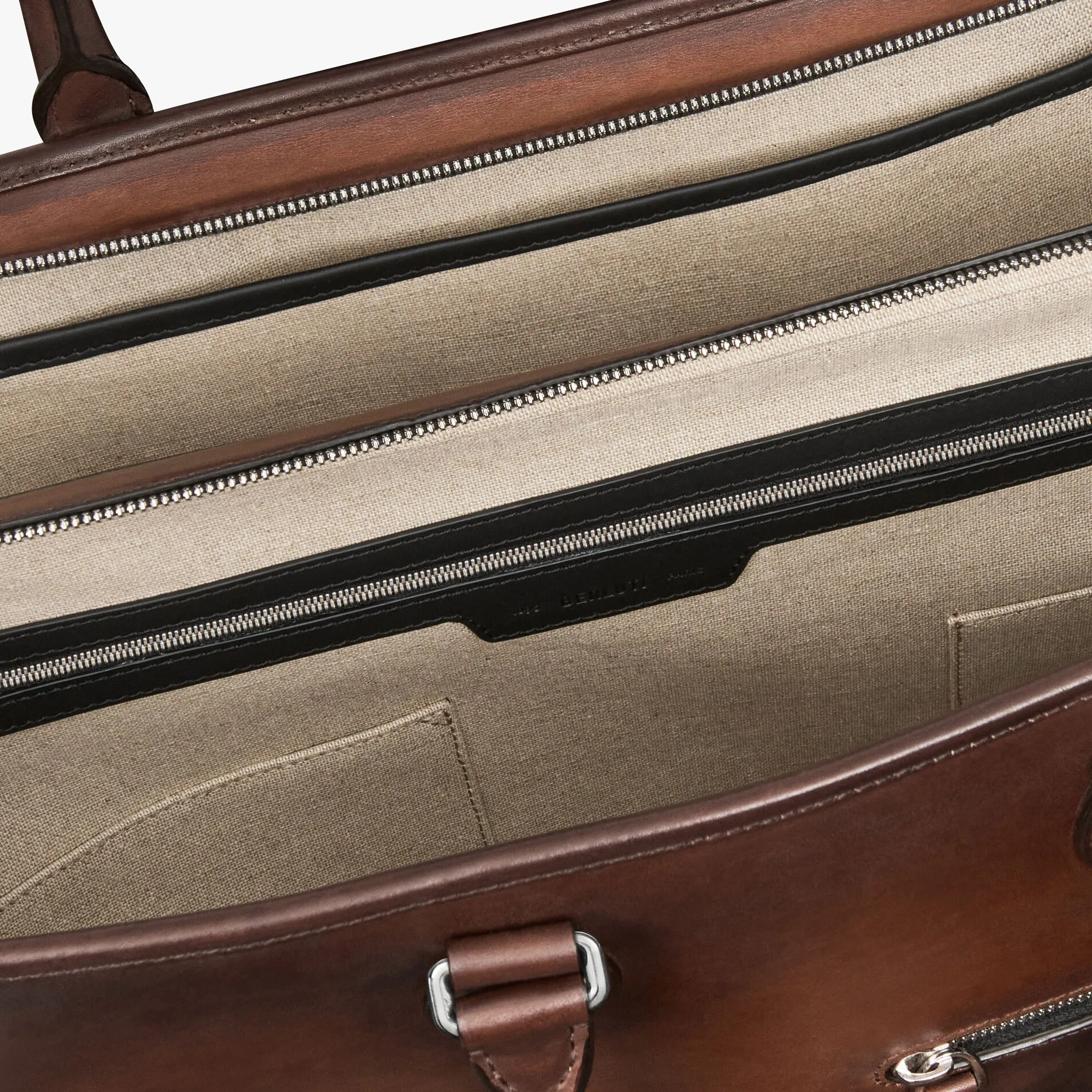 Berluti Cartable Deux Jours En Cuir Scritto | Cartables