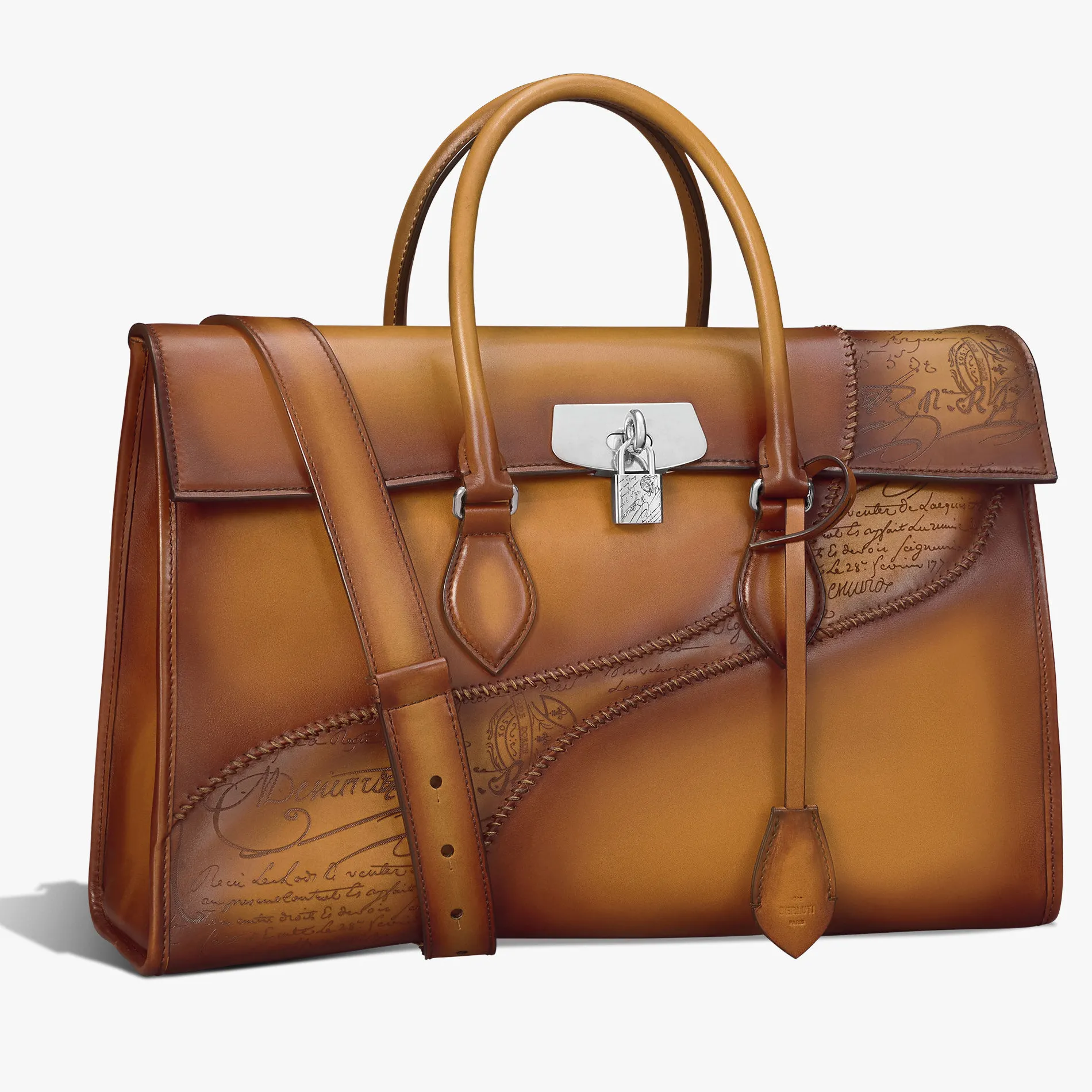 Berluti Cartable E’mio en cuir Scritto | Cartables