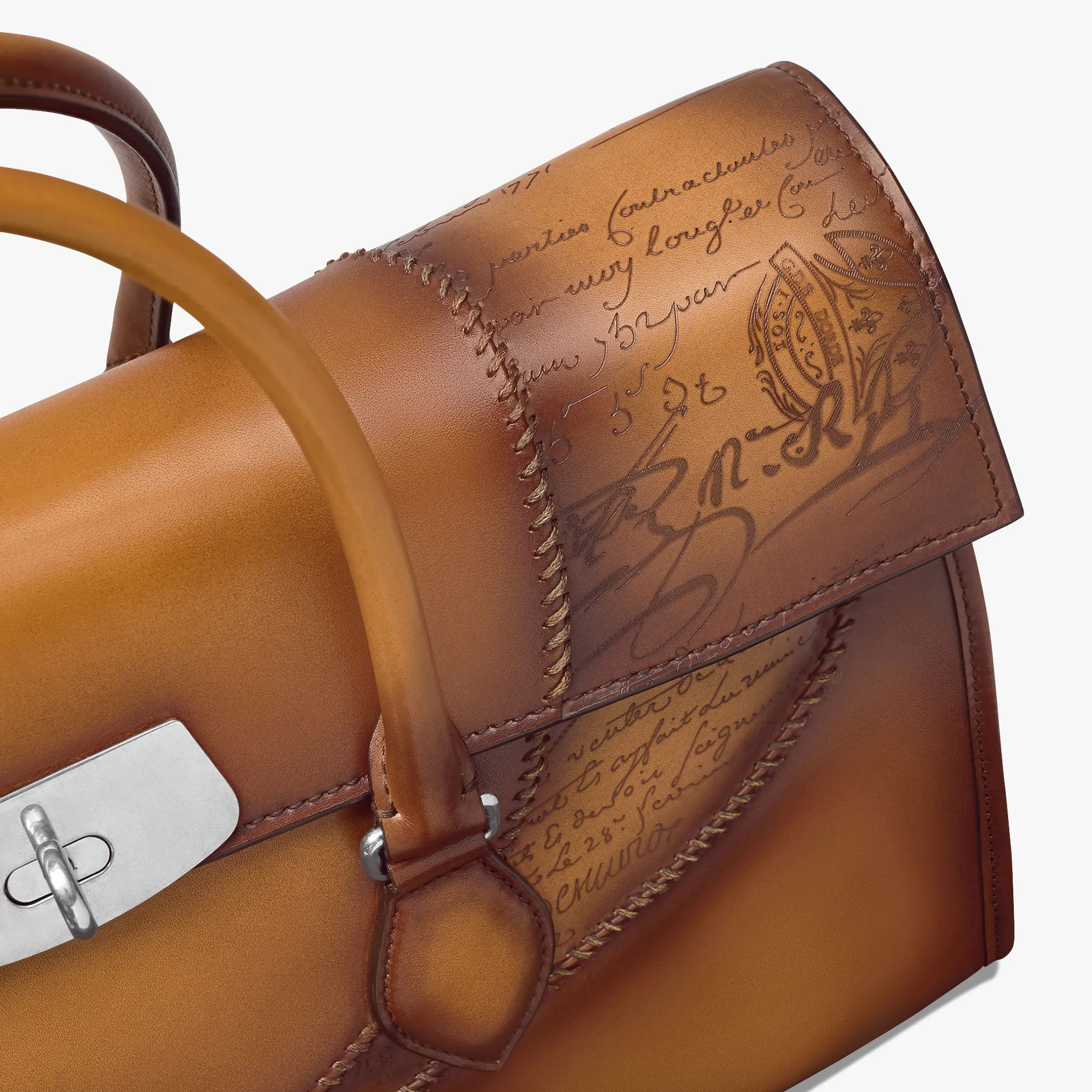 Berluti Cartable E’mio en cuir Scritto | Cartables