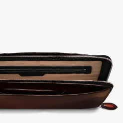 Berluti Cartable Lift En Cuir De Veau Scritto | Cartables