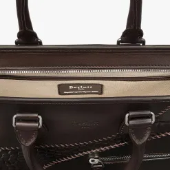 Berluti Cartable Un Jour Mini en cuir de veau et d'alligator | Cartables