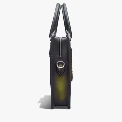 Berluti Cartable Un Jour Mini Gradiant en Cuir Scritto Swipe | Cartables