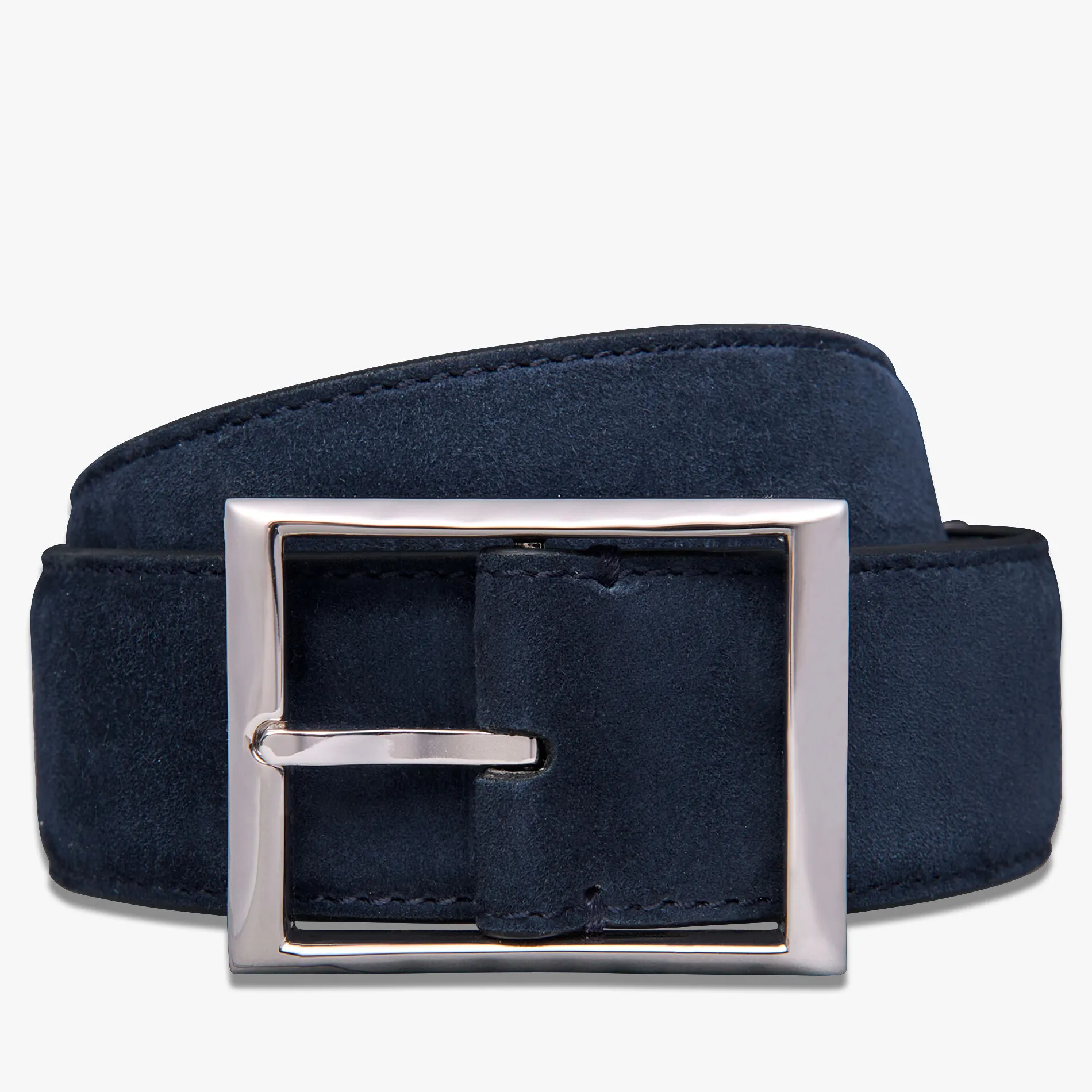 Berluti Ceinture Classic 35mm En Cuir Camoscio Scritto | Ceintures