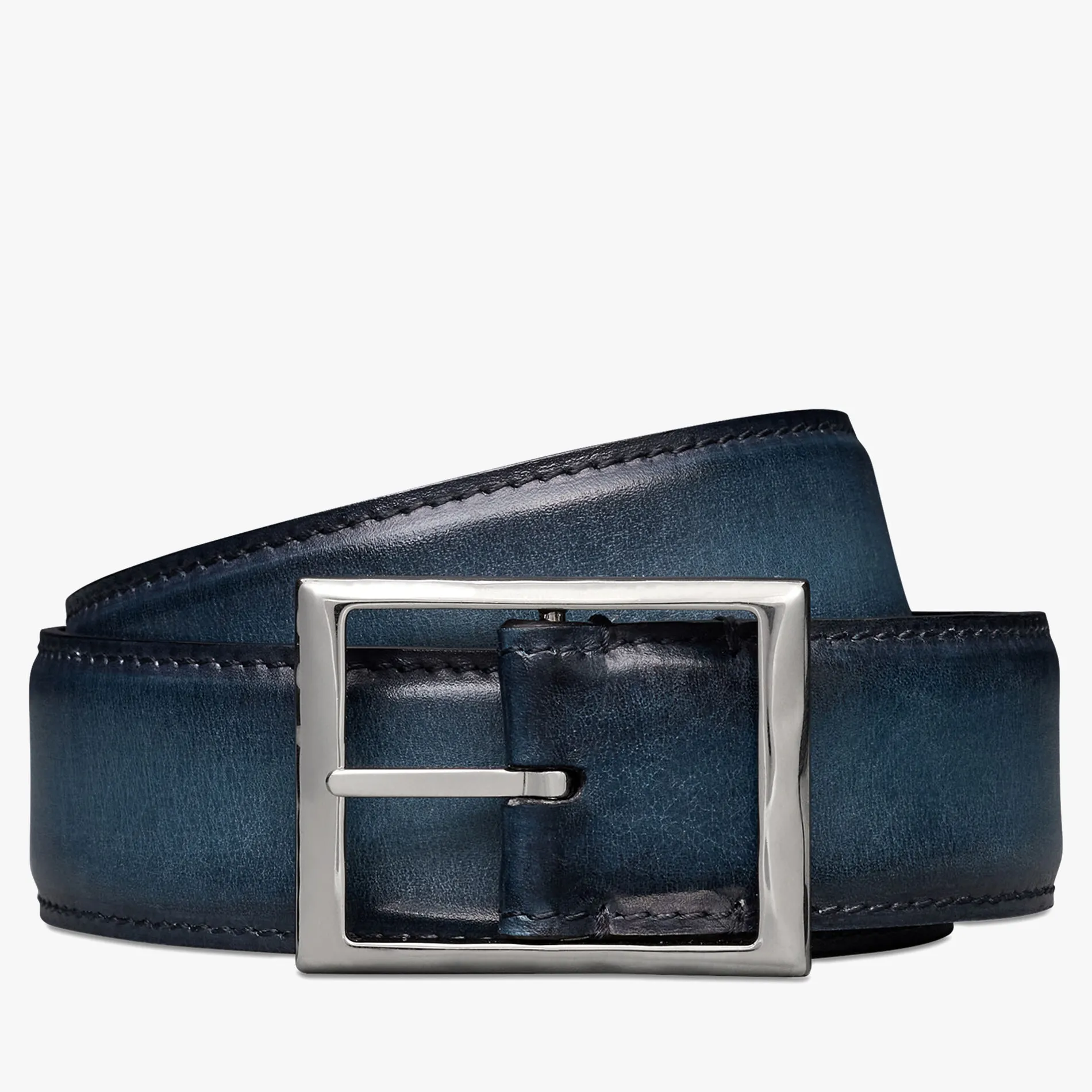 Berluti Ceinture Réversible Classic 35MM En Cuir Scritto | Ceintures