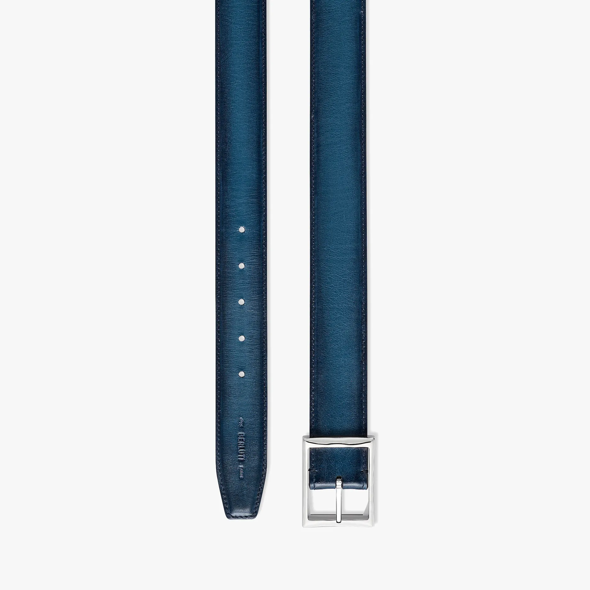 Berluti Ceinture R&eacute;versible Classic 35MM En Cuir Scritto | Ceintures