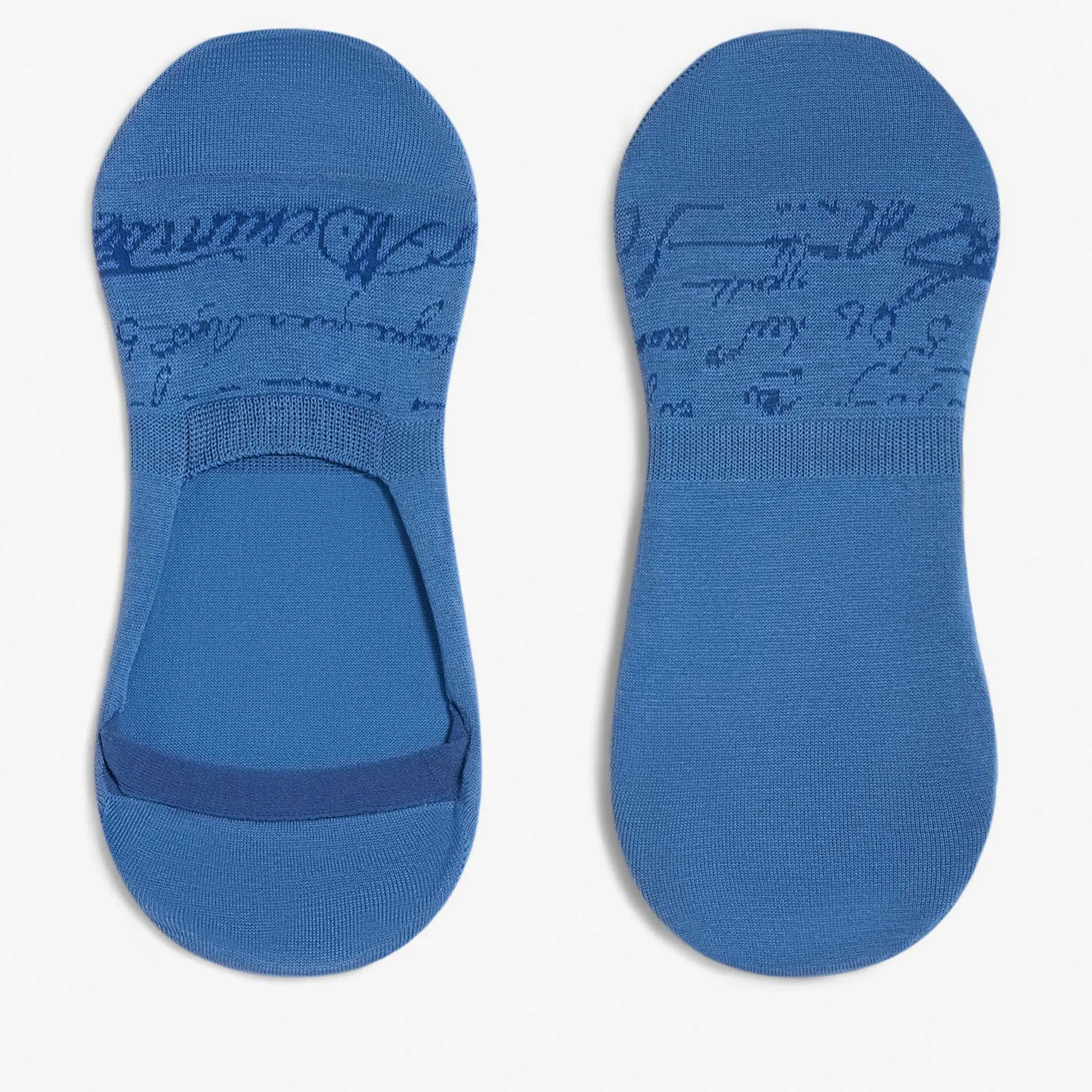 Berluti Chaussettes Basses Scritto en Coton | Chaussettes