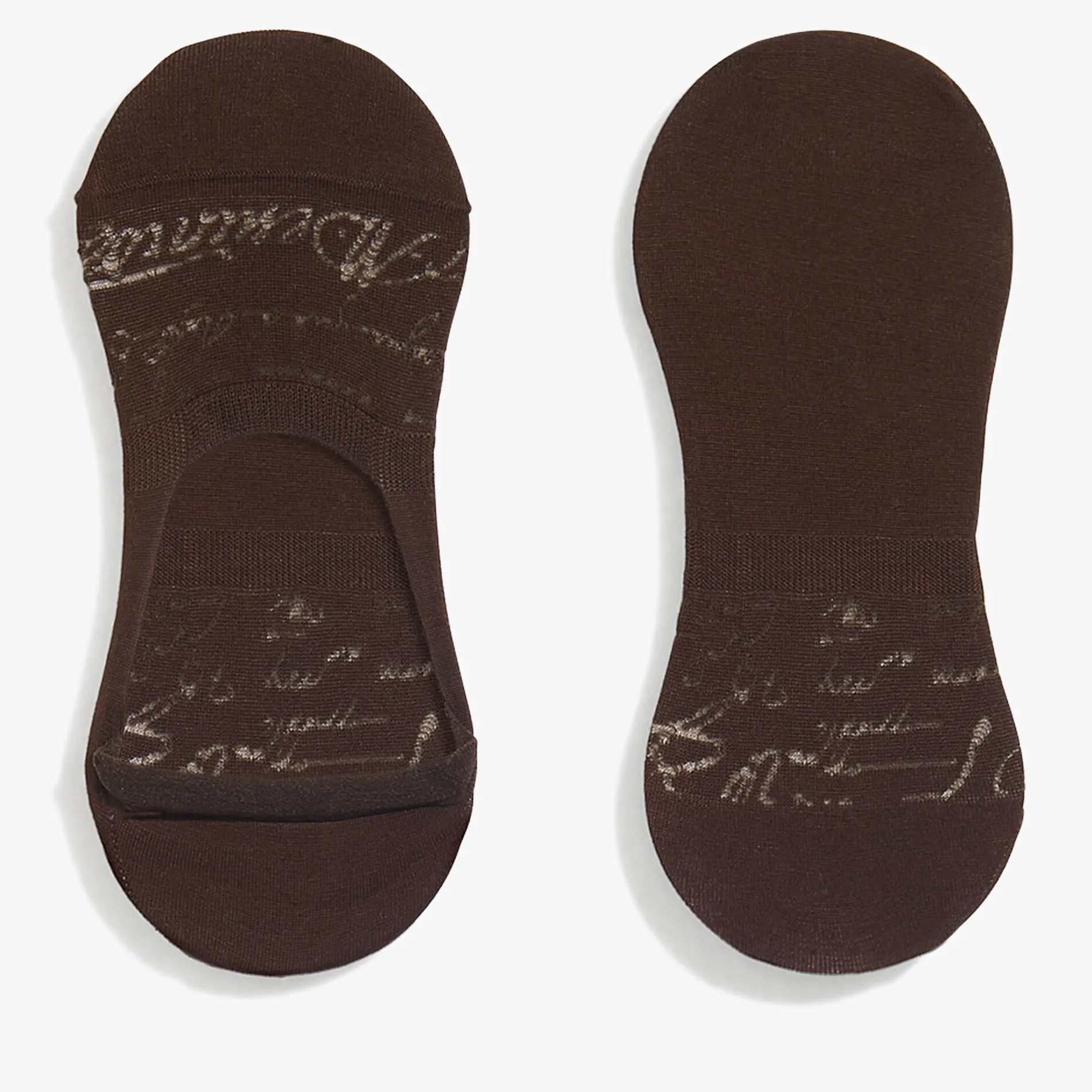 Berluti Chaussettes Basses Scritto en Coton | Chaussettes