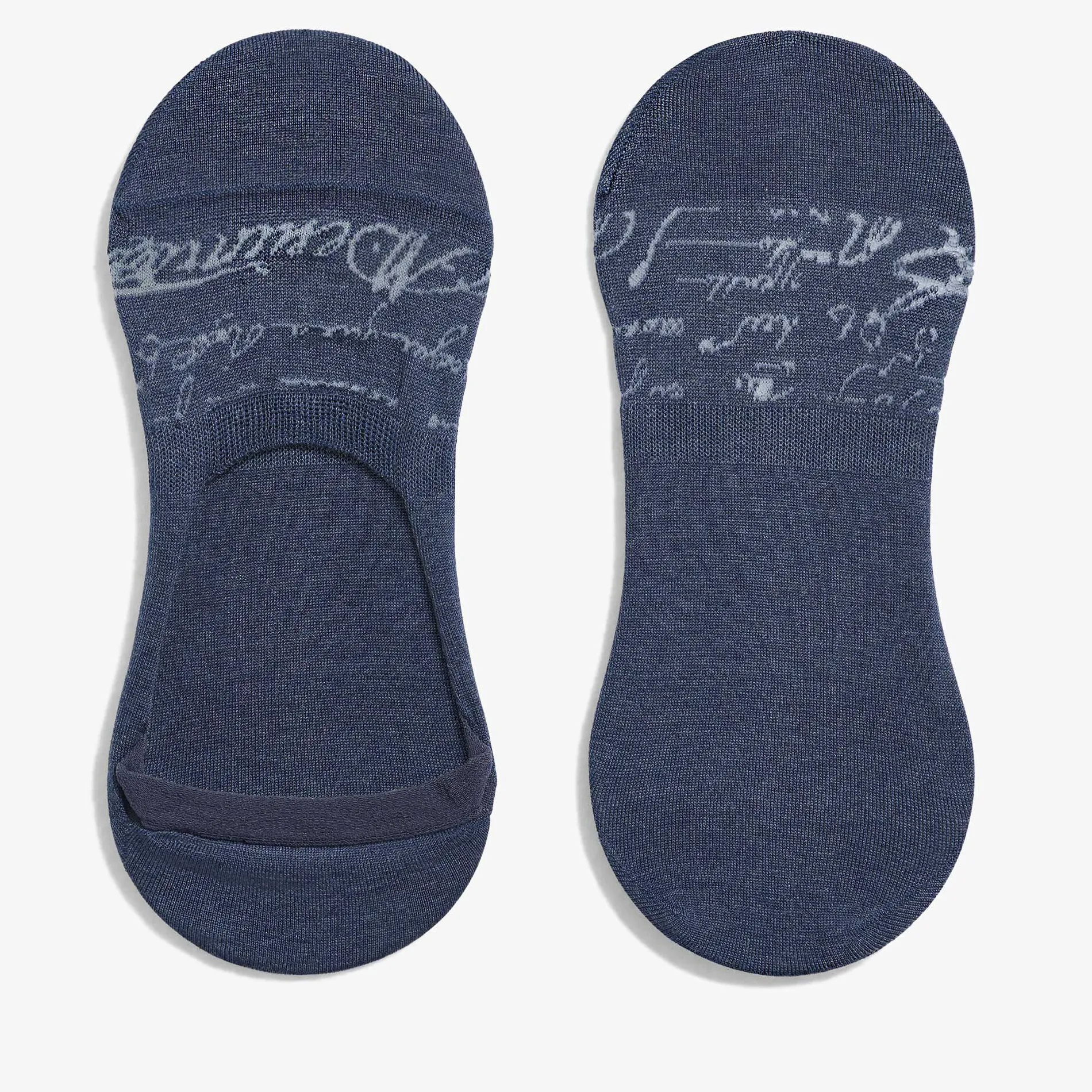 Berluti Chaussettes Basses Scritto en Coton | Chaussettes