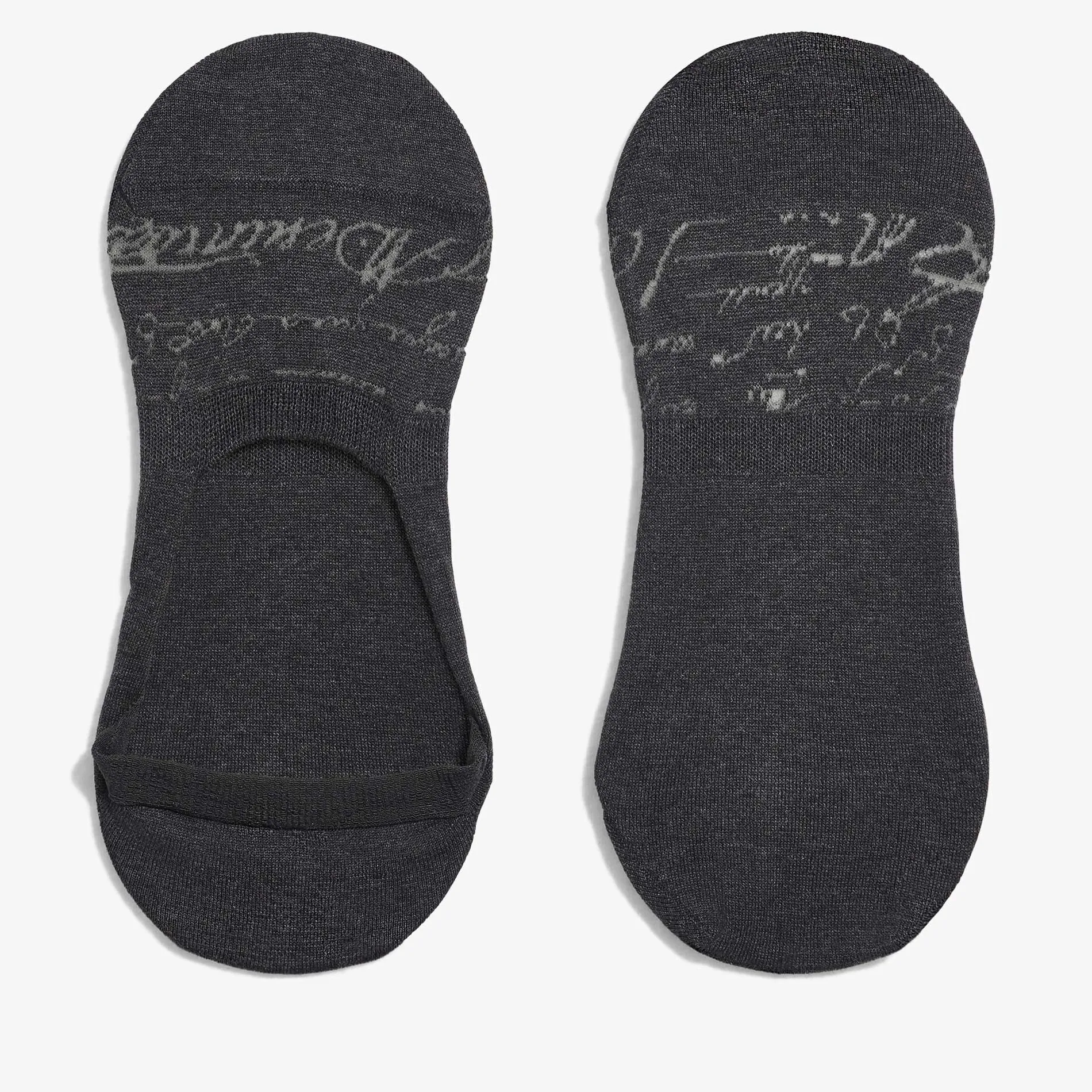 Berluti Chaussettes Basses Scritto en Coton | Chaussettes