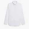 Berluti Chemise &Agrave; Col Boutonn&eacute; En Coton Scritto | Chemises