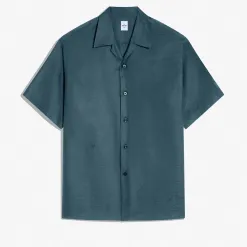 Berluti Chemise À Manches Courtes En Coton Et Soie Avec Imprimé | Chemises