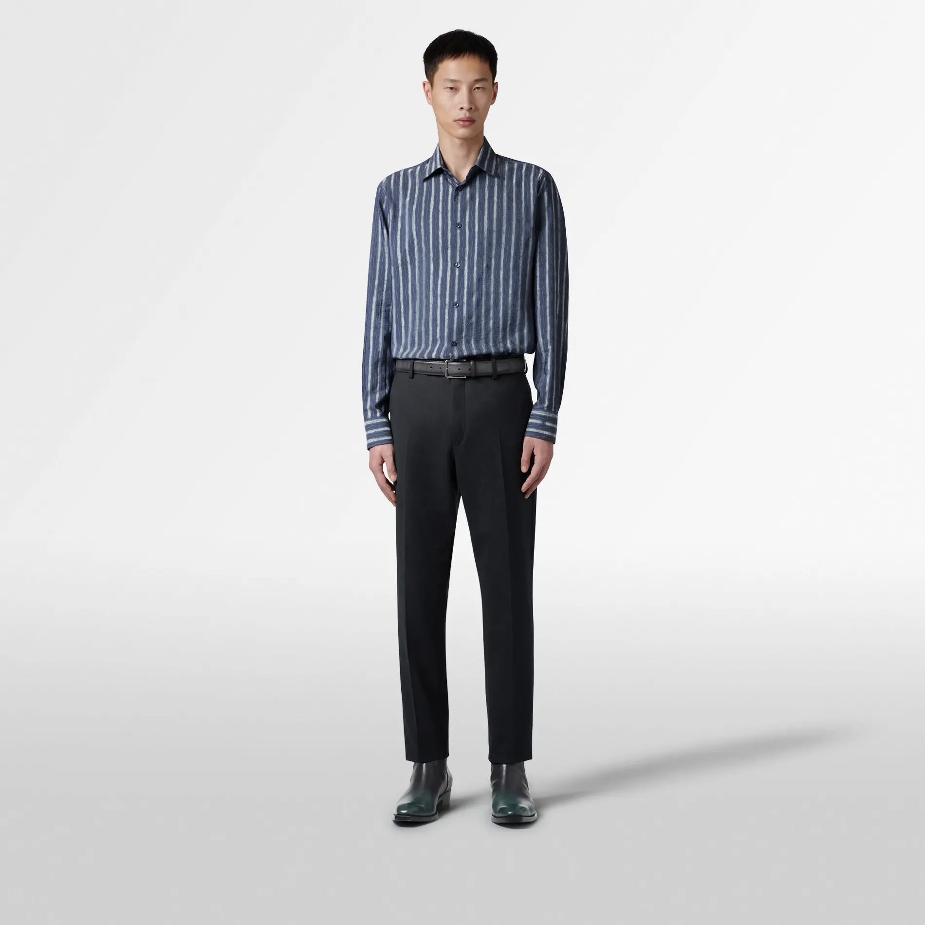 Berluti Chemise Alessandro &agrave; Rayures Scritto | Chemises